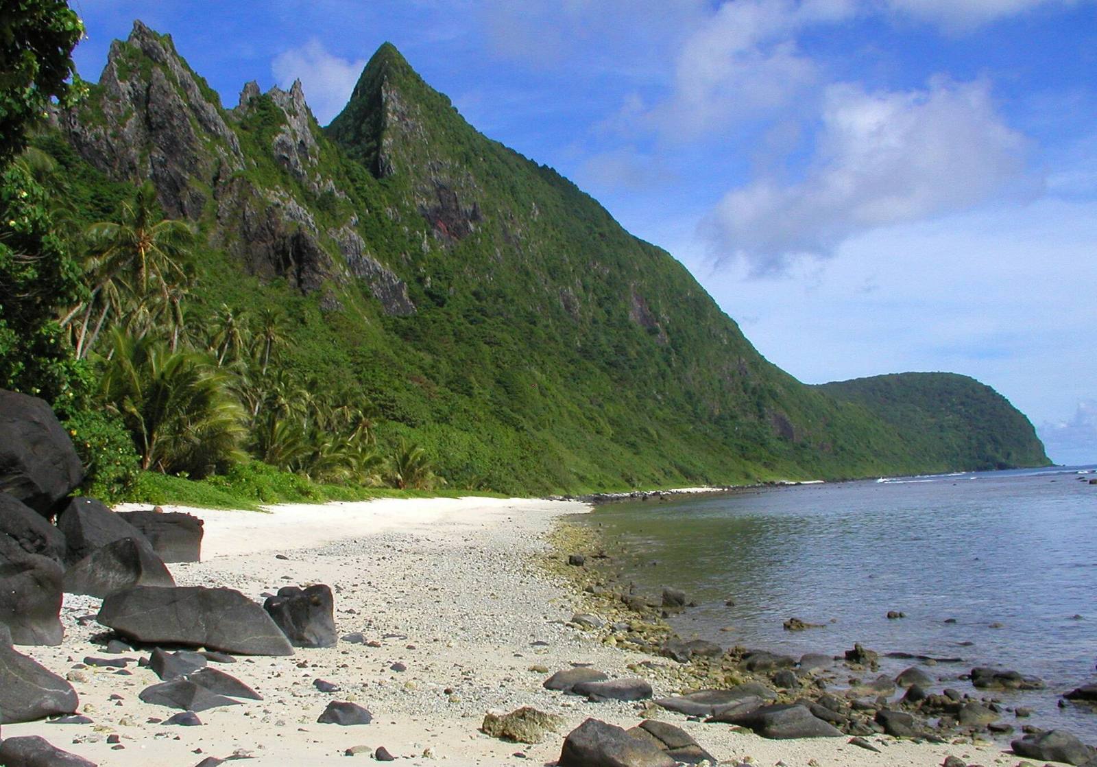 Ofu Beach on Ofu Island, in the park's Manuʻa Islands unit, American Samoa